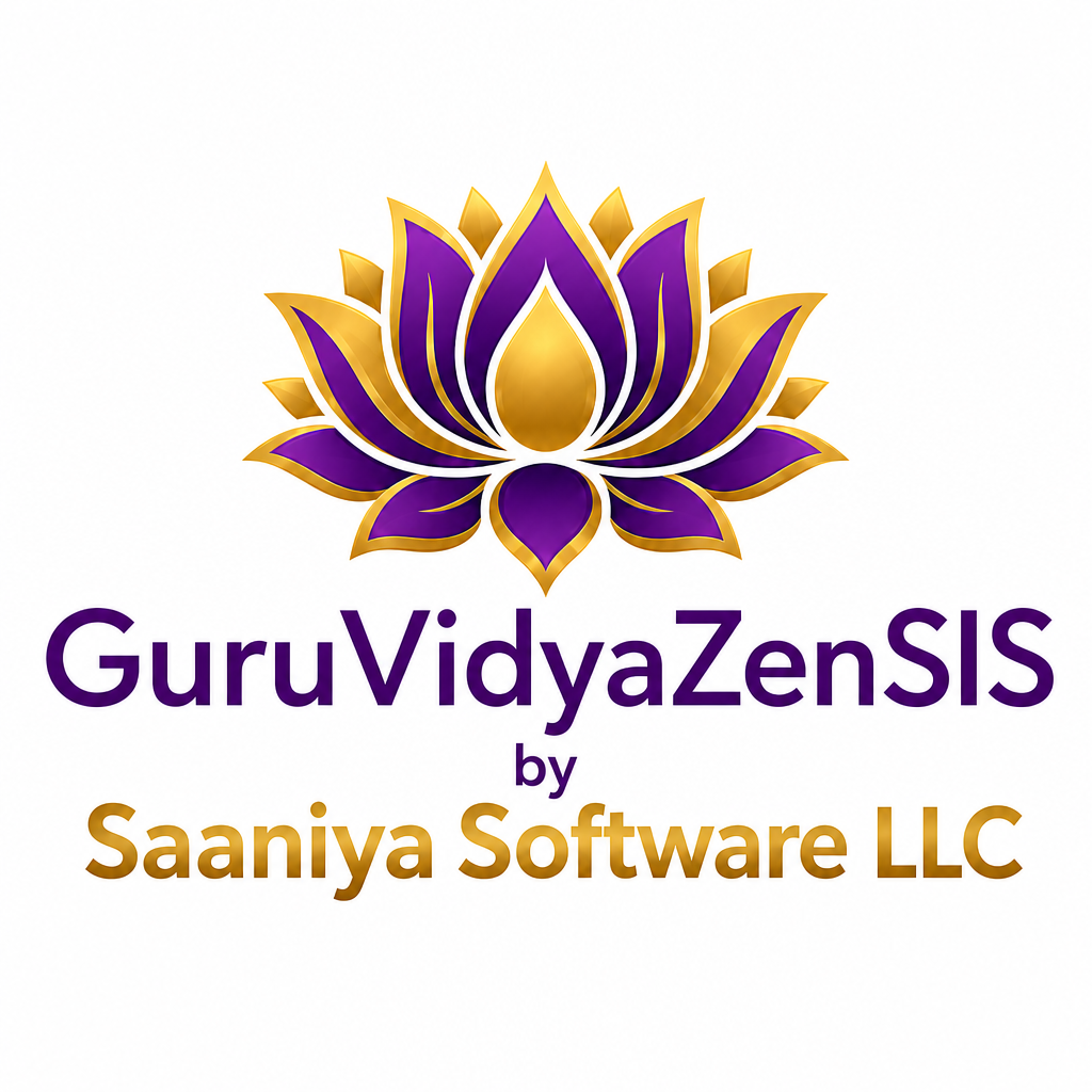 GuruVidyaZenSIS by Saaniya Software LLC